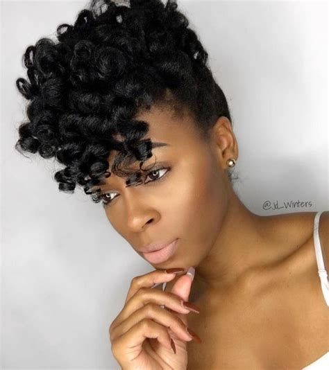 black curly hair updos|black girl tousled updo hairstyles.